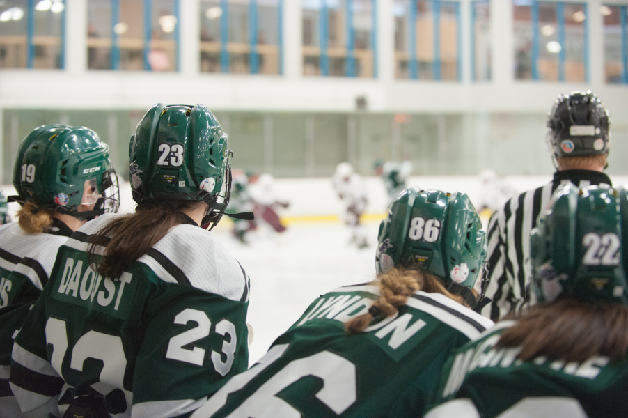 UPEI's women's hockey team