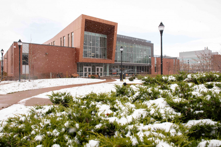 photo of FSDE building in winter