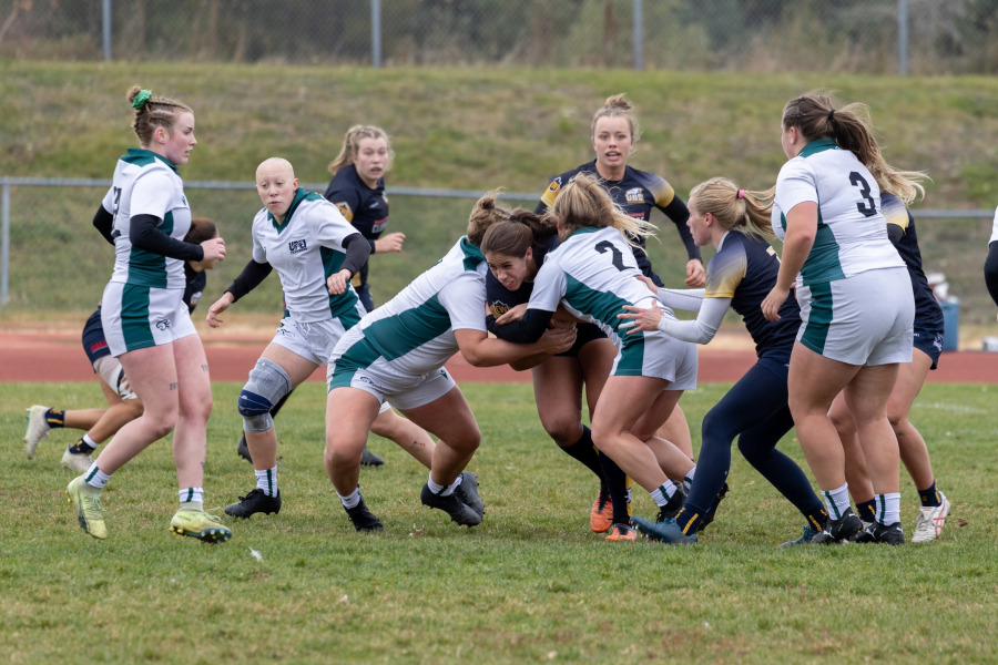 The UPEI Panthers go up against the UBC Thunderbirds in a quarter-final game