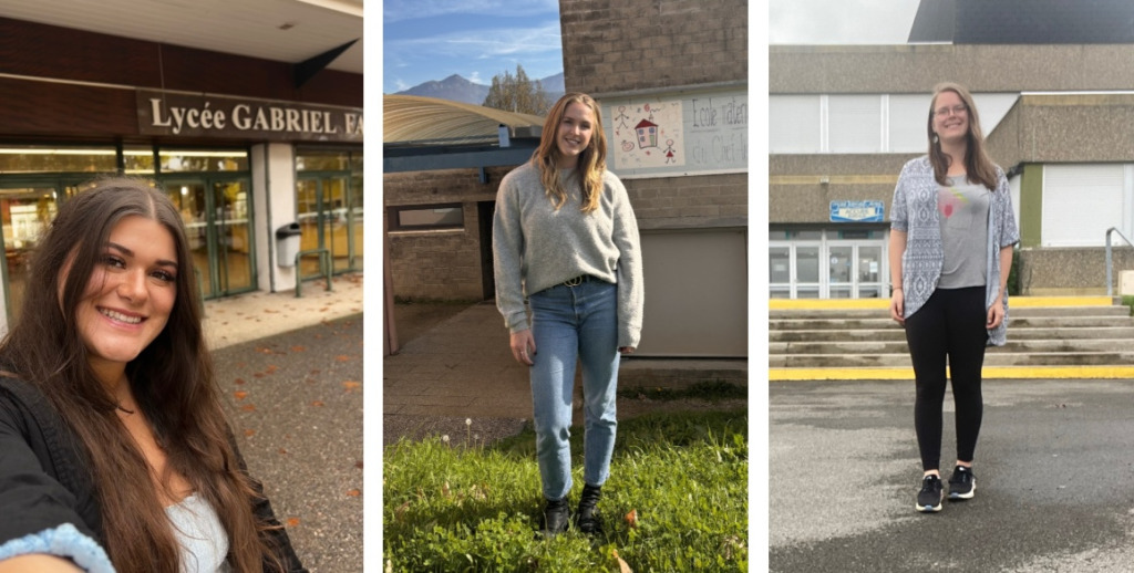 Shayla Girouard, Erin Piltzmaker, and Katelyn Burgoyne