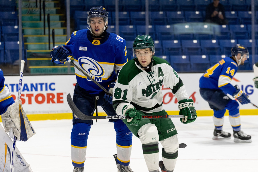 The UPEI Men’s Hockey Panthers take on the Université de Moncton Aigles Bleus at home at 7:00 pm on Wednesday, January 8.