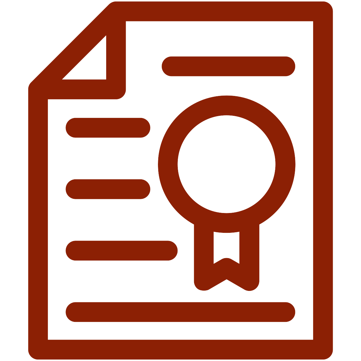 degree icon in rust