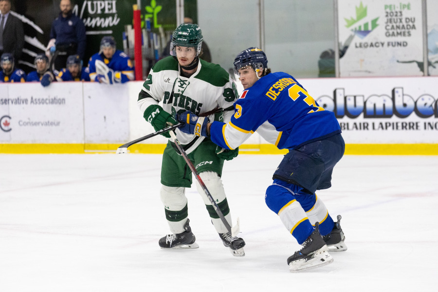 Colby Huggan and the UPEI Men’s Hockey Panthers will kick off the New Year with a home game against the Université de Moncton Aigles Bleus on Wednesday, January 7.