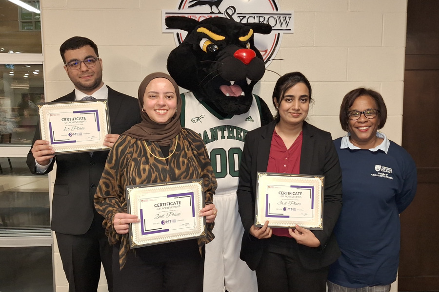 Winners of UPEI's 2025 3MT competition