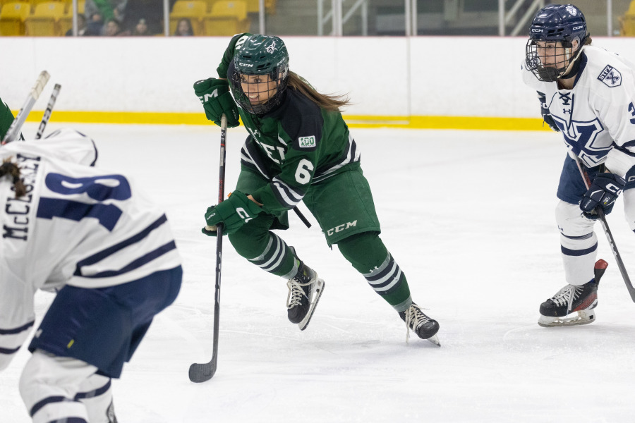 The UPEI Women’s Hockey Panthers look to stave off elimination on Monday night when they take on the St. FX X-Women in Game 4 of the best-of-five semifinal series.
