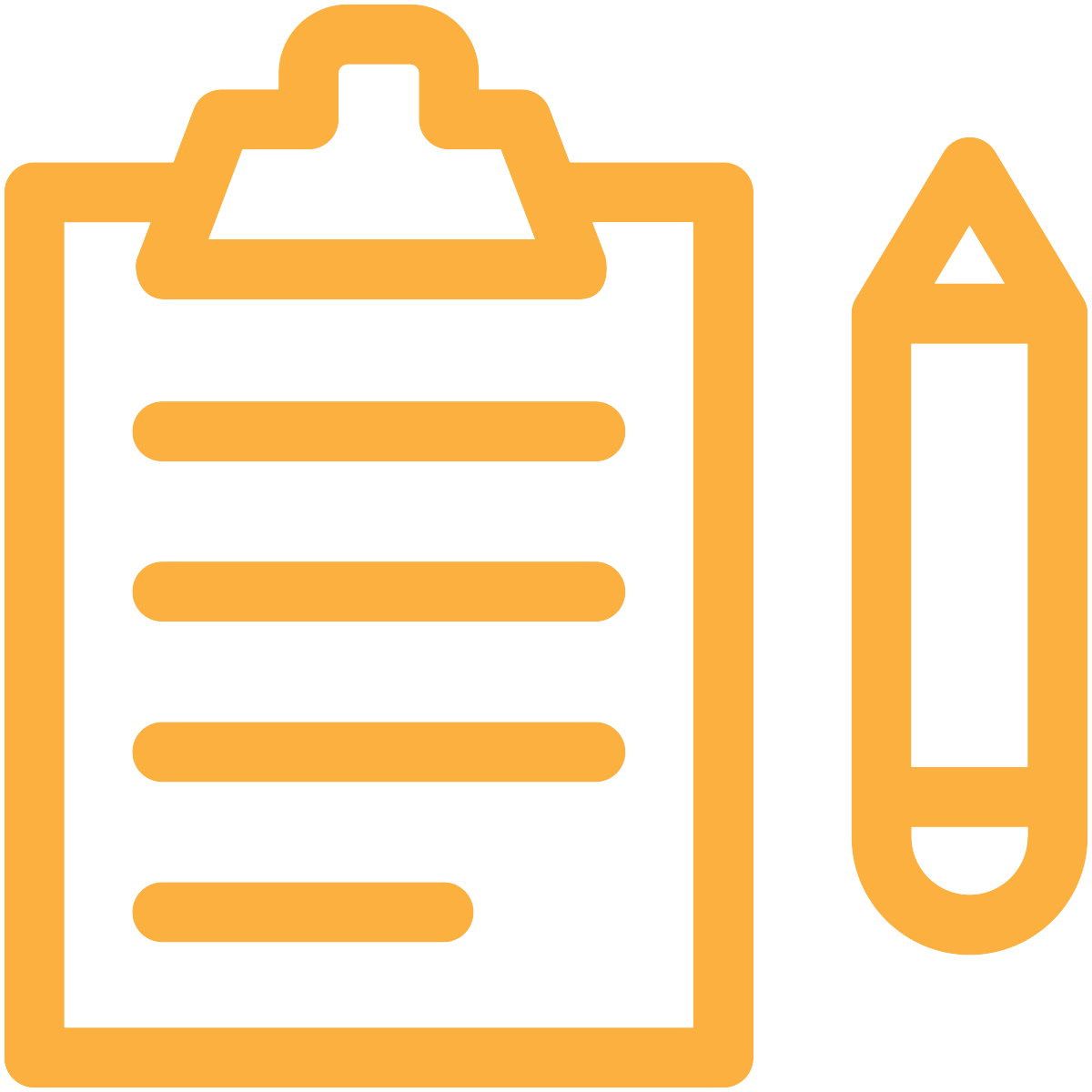 list icon in gold