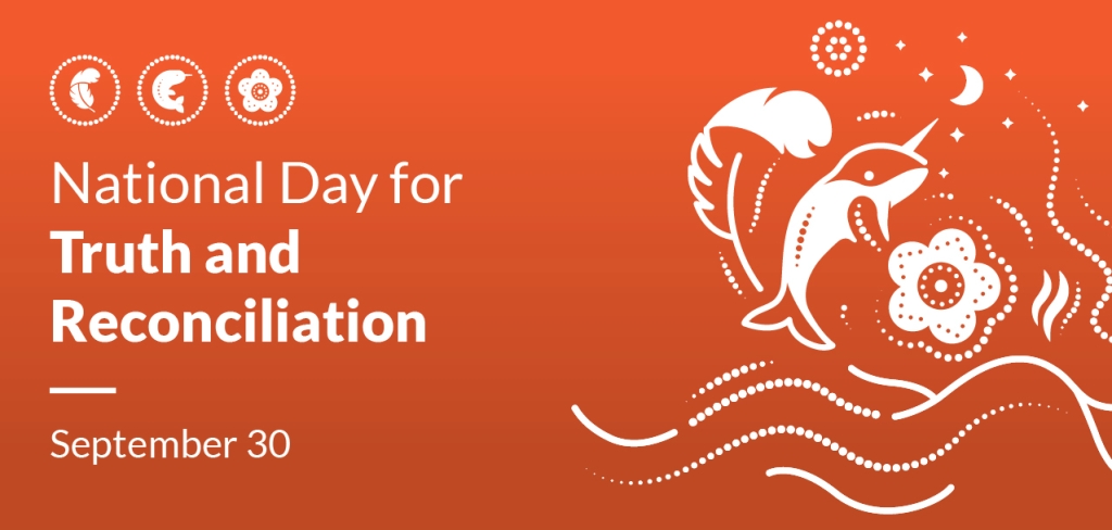 graphic image representing the National Day for Truth and Reconciliation