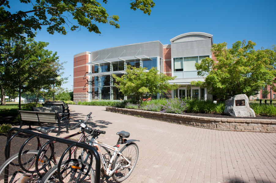 Photo of student centre on university campus