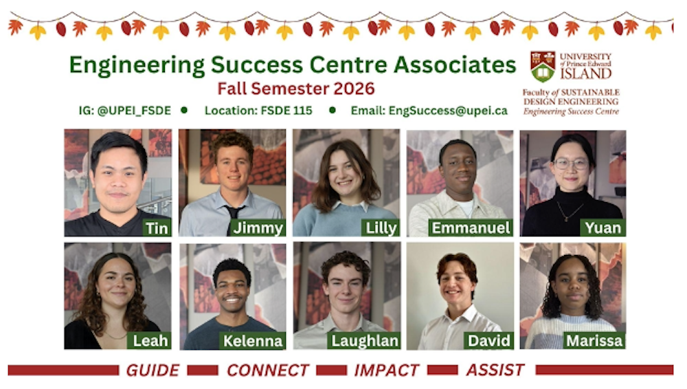 10 headshots of the 2026 Engineering Success Centre associates