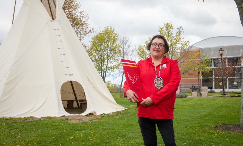Indigenous language instructor Doris Googoo