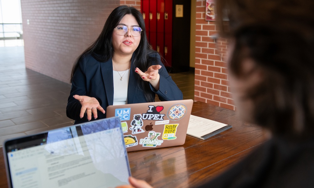 UPEI Business student Luciana Quiroa Paredes
