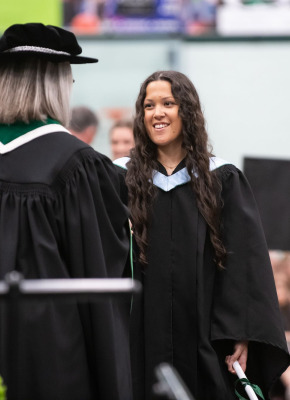 UPEI graduate Jenna Flowers at Convocation