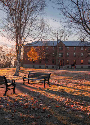 UPEI's Memorial Hall in fall