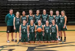 Team photo of UPEI women's basketball