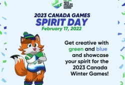 graphic image for Canada Winter Games Spirit Day