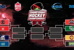 graphic of the championship bracket