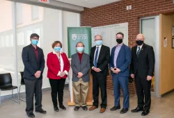 group of people wearing masks