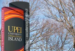 photo of UPEI sign 