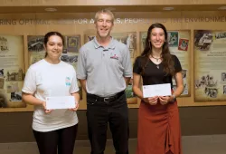 AVC Student award winners with Dean Dr. VanLeeuwen