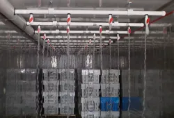 The sustainable spray lobster holding tank designed by UPEI engineering students