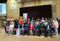Participants at the fourth annual Global Mental Well-being and Substance (Mis)Use Conference at the W.A. Murphy Student Centre on Friday, July 31