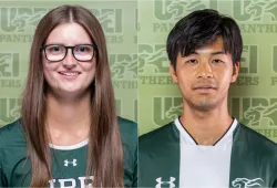 Kayla Batchilder and Kazuya Iwasaki