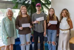 Photo of the 2026 AVC Summer Research and Leadership Program poster competition award winners.