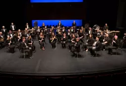 upei wind symphony on stage