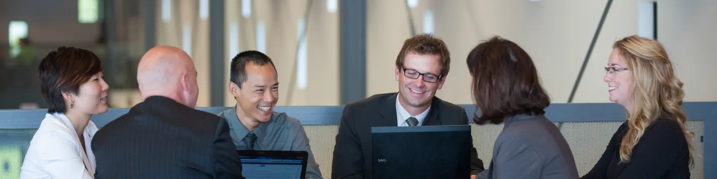 upei mba students in mcdougall hall