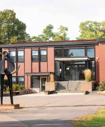 east facade of Kelley Memorial Building
