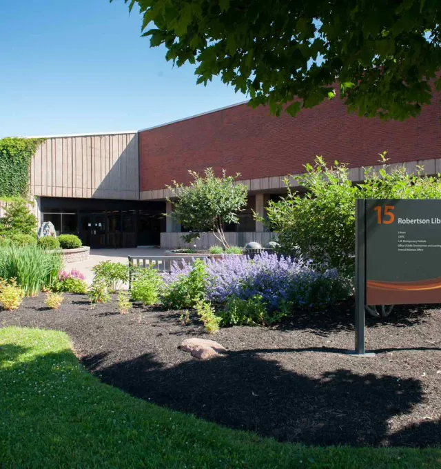 exterior of UPEI's Robertson Library