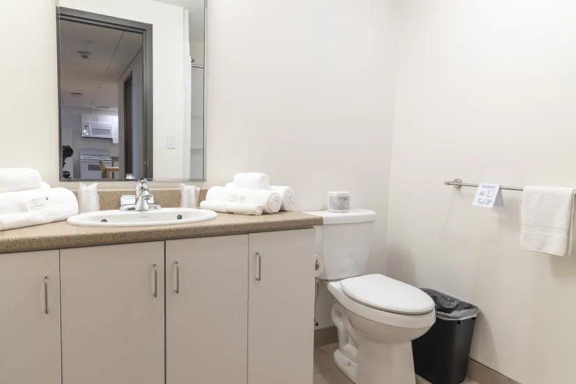 an accommodation room in UPEI's Performing Arts Centre and Residence