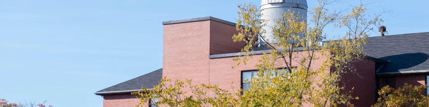 UPEI's observatory atop Memorial Hall