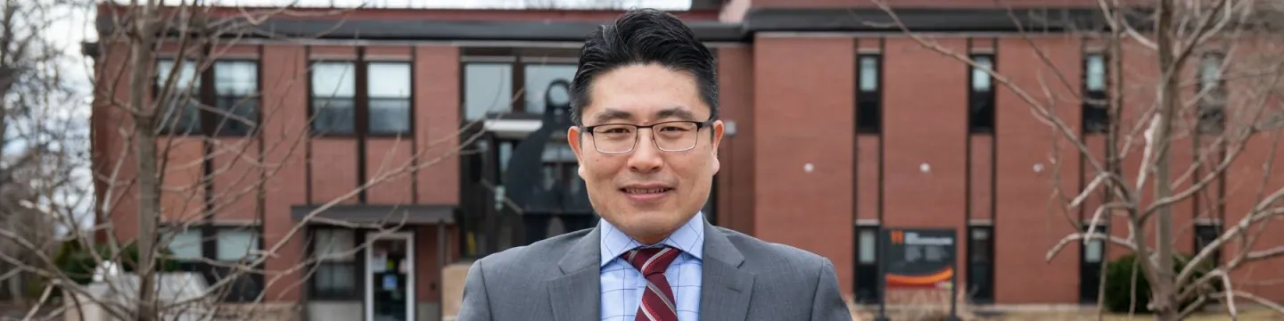 UPEI climate researcher and professor Dr. Xander Wang