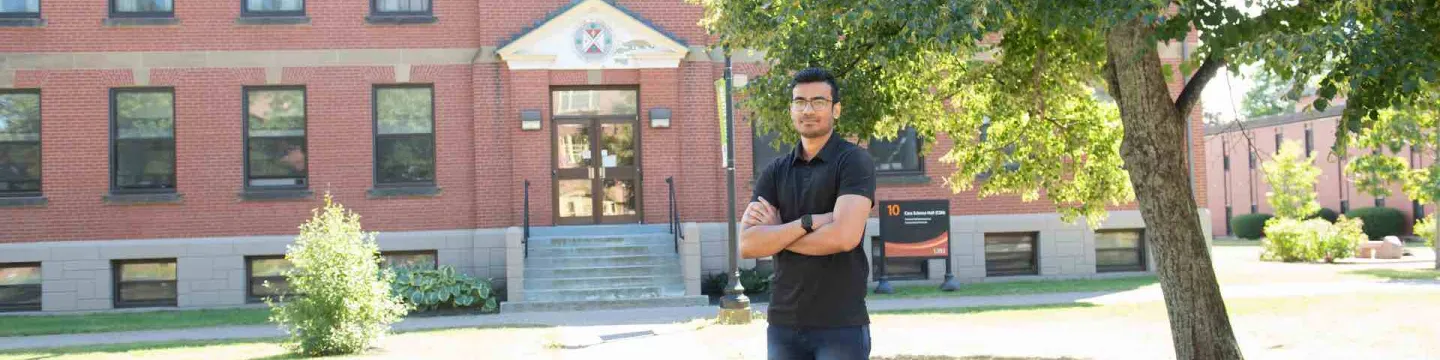 UPEI graduate student Aadesh Nunkoo