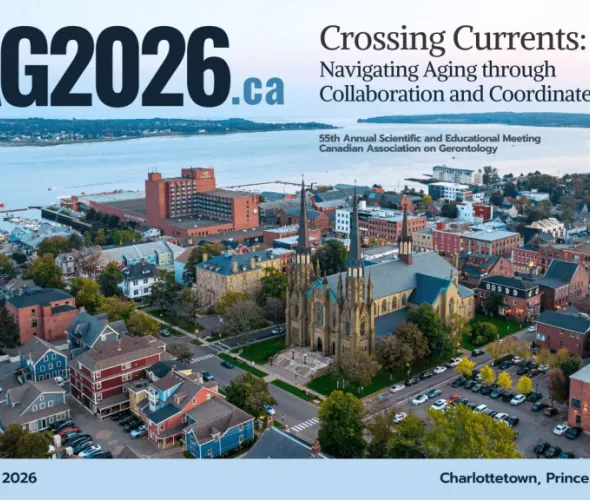 The Canadian Association on Gerontology 2026 annual meeting will be held in Charlottetown October 15-17